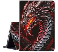 CGFGHHUY for Samsung Galaxy Tab S9 Plus Case 12.4 inch Lightweight Protective PU Leather Smart Stand Cover with Auto Wake Sleep Tablet Case for Samsung Galaxy Tab S9 Plus 2023 - Cute Dragon