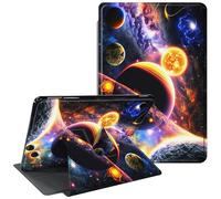 CGFGHHUY Galaxy Tab A9 Plus Case 360 Degree Rotating Stand Protective Smart Cover with Auto Wake Sleep Case Cover for Samsung Galaxy Tab A9 Plus 11 inch 2023 - Planet