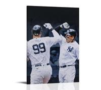 CGHSDJ Aaron Judge Waterproof Canvas Poster Wall Art HD UV Resistant Print Suitable for Living Rooms And Hallways And Makes A Great GiftFrame-style16x24inch(40x60cm)