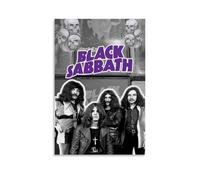 CGHSDJ Black Sabbath Waterproof Canvas Poster Wall Art HD UV Resistant Print Suitable for Living Rooms And Hallways And Makes A Great GiftUnframe-style16x24inch(40x60cm)