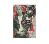 CGHSDJ Bryan Adams Waterproof Canvas Poster Wall Art HD UV Resistant Print Suitable for Living Rooms And Hallways And Makes A Great GiftUnframe-style12x18inch(30x45cm)