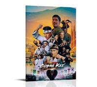 CGHSDJ Cobra Kai Waterproof Canvas Poster Wall Art HD UV Resistant Print Suitable for Living Rooms And Hallways And Makes A Great GiftFrame-style12x18inch(30x45cm)