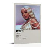 CGHSDJ Doja Cat Streets Waterproof Canvas Poster Wall Art HD UV Resistant Print Suitable for Living Rooms And Hallways And Makes A Great GiftFrame-style20x30inch(50x75cm)