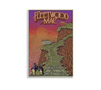 CGHSDJ Fleetwood Mac Waterproof Canvas Poster Wall Art HD UV Resistant Print Suitable for Living Rooms And Hallways And Makes A Great GiftUnframe-style12x18inch(30x45cm)
