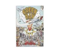 CGHSDJ Green Day Waterproof Canvas Poster Wall Art HD UV Resistant Print Suitable for Living Rooms And Hallways And Makes A Great GiftUnframe-style12x18inch(30x45cm)