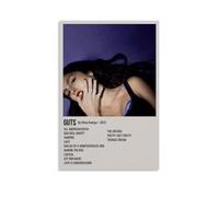 CGHSDJ Guts by Olivia Rodrigo Waterproof Canvas Poster Wall Art HD UV Resistant Print Suitable for Living Rooms And Hallways And Makes A Great GiftUnframe-style16x24inch(40x60cm)