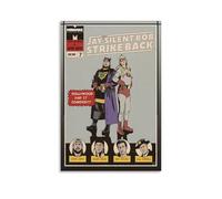 CGHSDJ Jay And Silent Bob Strike Back Waterproof Canvas Poster Wall Art HD UV Resistant Print Suitable for Living Rooms And Hallways And Makes A Great GiftUnframe-style12x18inch(30x45cm)