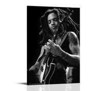 CGHSDJ Lenny Kravitz Waterproof Canvas Poster Wall Art HD UV Resistant Print Suitable for Living Rooms And Hallways And Makes A Great GiftFrame-style20x30inch(50x75cm)