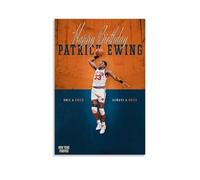 CGHSDJ Patrick Ewing Waterproof Canvas Poster Wall Art HD UV Resistant Print Suitable for Living Rooms And Hallways And Makes A Great GiftUnframe-style20x30inch(50x75cm)