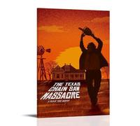CGHSDJ The Texas Chain Saw Massacre Waterproof Canvas Poster Wall Art HD UV Resistant Print Suitable for Living Rooms And Hallways And Makes A Great GiftFrame-style12x18inch(30x45cm)