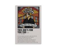 CGHSDJ This One's for You by Luke Combs Waterproof Canvas Poster Wall Art HD UV Resistant Print Suitable for Living Rooms And Hallways And Makes A Great GiftUnframe-style08x12inch(20x30cm)