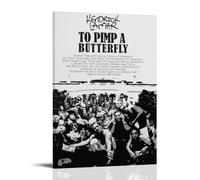 CGHSDJ To Pimp A Butterfly by Kendrick Waterproof Canvas Poster Wall Art HD UV Resistant Print Suitable for Living Rooms And Hallways And Makes A Great GiftFrame-style20x30inch(50x75cm)