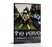 CGHSDJ Urban Hymns-the Verve Waterproof Canvas Poster Wall Art HD UV Resistant Print Suitable for Living Rooms And Hallways And Makes A Great GiftFrame-style12x18inch(30x45cm)