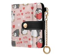 Cgiub St. Patrick's Day Shamrock Wallets for Women RFID Blocking Ladies Purse PU Leather Clutch Wallet with Zip Coin Pocket & Credit Card Holder, 10.5x11 cm