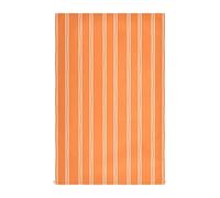 Cgiub Ttgoth Orange White Stripes Tea Towels for Kitchen 4pcs Soft Kitchen Towels Absorbent & Quick Drying Dish Cloth for Household & Cleaning, 71.1x45.7cm