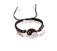 CGJseFH bracelet, Tai Chi Bagua Bracelet Couple's Braided Pair Set