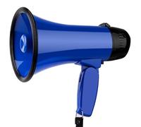 CGJseFH megaphone, Megaphone Speaker 25w Portable Strap Grip Loudspeaker Record Play Horn Tour Guide Speakers