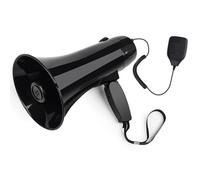 CGJseFH megaphone, Megaphone Speaker Hand-Held With Microphone Recording Usb Police Loudspeaker Adjustable Volume Control