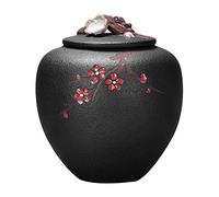 CGJseFH pet urn, Funeral Urn for Adult & Pet Ashes, Handmade Ceramics Keepsake, Burial at Home or Cemetery, Dog, cat