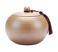 CGJseFH pet urn, Medium Containers for Ashes Keepsake Urns, Retro Ceramic Pet Memorial Urn, Dog, Cat, Coffins for Adults