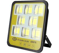 CGJseFH Solar Lights Outdoor, Home LED Flood Light Outdoor Spotlights Security Full-watt Super Bright Floodlight, Rechargeable Work Light(400w)