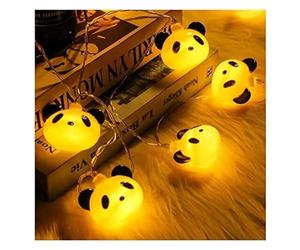 CGJseFH String Light, Creative Panda |Cute Animal Birthday Party Lights|Copper Wire Night Light for Outdoor Indoor|Bedroom Room Wall DIY(6M)