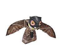 CGLQX Fake Prowler Owl with Moving Wing Bird Proof Repellent Garden Decoy Pest Scarer Sparrow Bird Control Supplies