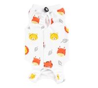 CGLRybO Cat Professional Recovery Suit for Abdominal Wounds or Skin Diseases, E-Collar Alternative for Cats and Dogs, After Surgery Wear, Pajama Suit