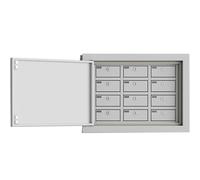 CGLYYDS Cell Phone Signal Shielding Cabinet,Steel Faraday Box Cabinet,Signal Blocking Box,Compartment Signal Shielding Box,Wall Mounted Cell Phones Storage Box,for School Office 12squares