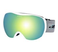 Cgm 780a Joy Ski Goggles White Iridium Plus Gold/CAT3 Men