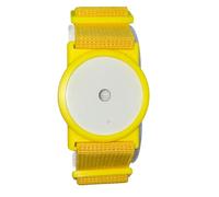 CGM Clips UK - Sensor Armband Holder/Protector Compatible with Freestyle Libre 1/2 (Yellow)