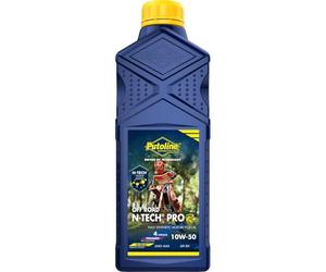 CGN HUILE MOTEUR 4T PUTOLINE MOTO NANO TECH OFF ROAD 4+ 10W50 100% SYNTHESE (1L)