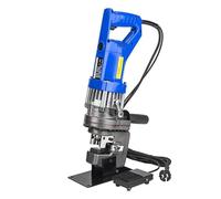 CGOLDENWALL 1300W Hydraulic Hole Punch Electric Hydraulic Hole Punching Tool Hole Digger for Steel Plate Iron Plate Aluminum Plate CE&ROHS Certificate with Pedal 110V