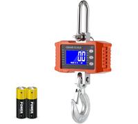 CGOLDENWALL Digital Crane Scale 2200lb Industrial Hanging Scale Handheld Hoist Scale kg lb Switchable 1000kg Wild Game Scale for Farms, Hunting and Livestock
