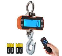CGOLDENWALL Digital Crane Scale 4400lb Industrial Hanging Scale Handheld Hoist Scale kg lb Switchable 2000kg Wild Game Scale for Farms, Hunting and Livestock