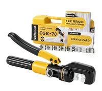 CGOLDENWALL Hydraulic Crimping Tool 4-70mm² for Copper/Aluminium