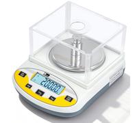 CGOLDENWALL Lab Digital Scale 1000g x 0.1g, with Counting, Tare & 13 Units