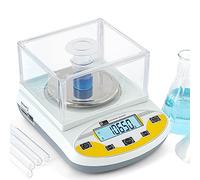 CGOLDENWALL Lab Digital Scales 0.01g Precision Analytical Electronic Balance Jewelry Scales Kitchen Weighing Scale Calibrated & Ready to Read (3000g,0.01g)