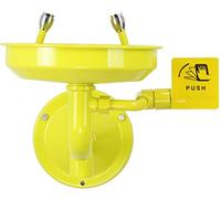 CGOLDENWALL Large Diameter Eyewash Bowl Emergency Eyewash Eye Washer Eye Wash Sink 2 Eyewash Spray Nozzles Eye Wash Safety Shower Face Shower (Wall Mounted-Round Bottom)