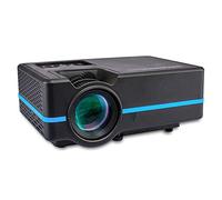 CGOLDENWALL Mini Projector LED Smart Portable 2000 Lumen Projector Movie Beamer with Android 6.0 WiFi Keystone Correction For Full HD 1920x1080P Video Home Cinema (Black)