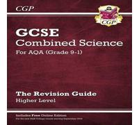 CGP Books GCSE Combined Science AQA Revision Guide - Higher includes Online Edition, Videos & Quizzes Multiple-component retail product, part(s) CGP Books Multicolor