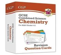 CGP Books GCSE Combined Science: Chemistry AQA Revision Question Cards Hardback Book CGP Books Multicolor