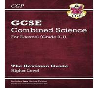 CGP Books GCSE Combined Science Edexcel Revision Guide - Higher includes Online Edition, Videos & Quizzes Multiple-component retail product, part(s) CGP Books Multicolor