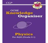 CGP Books GCSE Physics AQA Knowledge Organiser Paperback Book CGP Books Multicolor