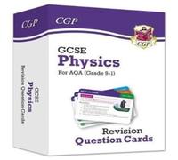 CGP Books GCSE Physics AQA Revision Question Cards Hardback Book CGP Books Multicolor