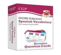 CGP Books New GCSE Edexcel Spanish: Vocabulary Revision Question Cards (for CGP Books Multicolor