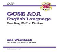CGP Books New GCSE English Language AQA Reading Fiction Exam Practice CGP Books Multicolor