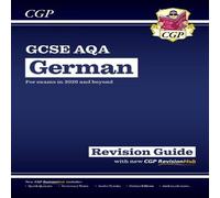 CGP Books New GCSE German AQA Revision Guide with CGP RevisionHub (for exams CGP Books Multicolor