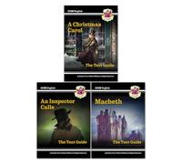 CGP GCSE English Literature Text Guide Bundle - Macbeth, A Christmas Carol & An Inspector Calls