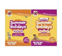 CGP Summer Holidays Activity Workbook Bundle - for kids between Reception and Year 1 (Ages 4-5)
